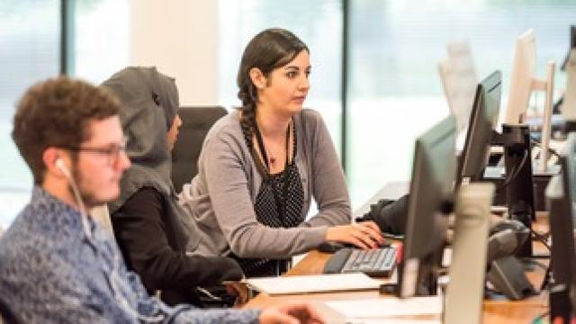 Group of office staff